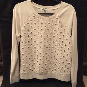 Cream Pull over sweater